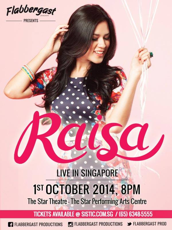 Raisa Live in Singapore Raisa Concert Singapore