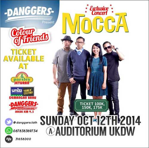 Exclusive Concert dari MOCCA di UKDW Yogyakarta Konser MOCCA di Yogya