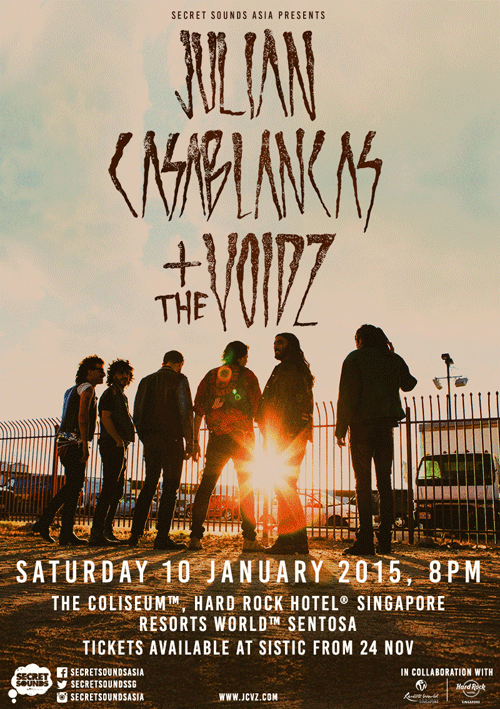 Julian Casablancas + The Voidz Live in Singapore Julian Cazablankas