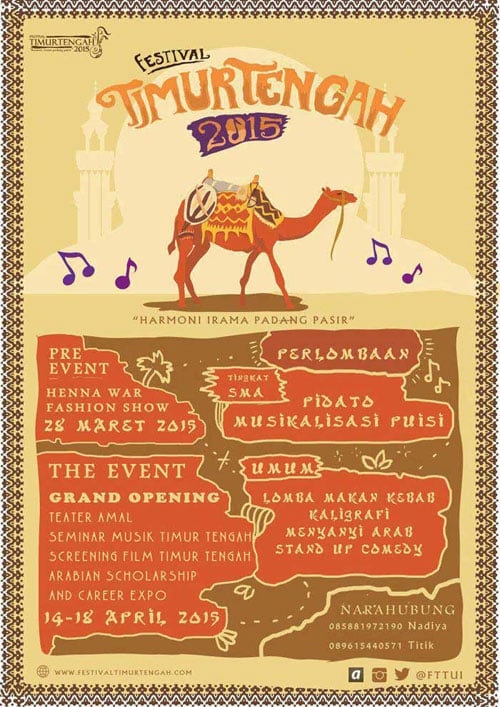 Pesona Negeri 1001 Malam di UI Depok Festival_Timur_Tengah_2015_Big