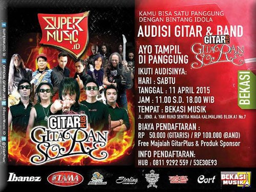 Ikuti Audisi Gitar & Band di Bekasi Audisi_Gitaran_Sore2