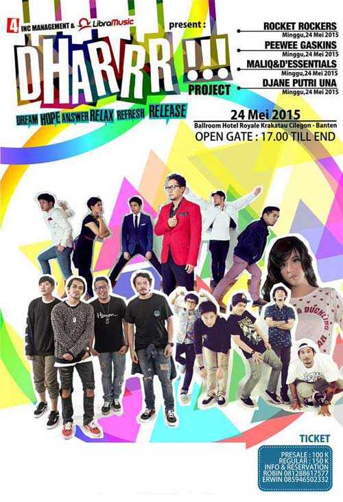 Maliq n D'Essentials di Konser Musik DHARRR!!! Project Dharrr-Project2