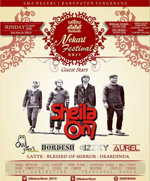 Sheila on 7 di Nekart Festival Tangerang Info_Manggung_Sheila_on_7_2