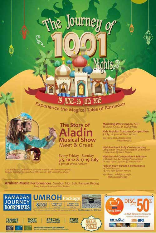 Pertunjukan Musikal Aladin dalam Dongeng 1001 Malam 1001malam2