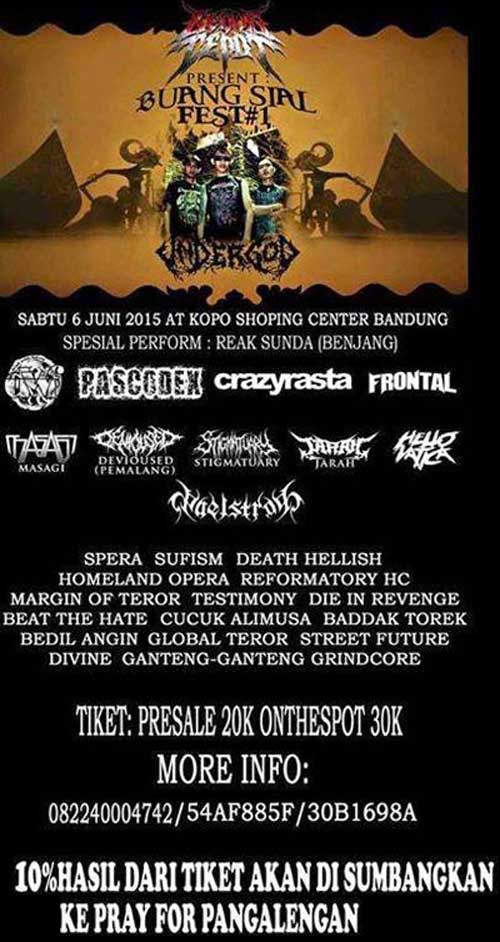 Acara Buang Sial Fest #1 di Bandung Buangsial_2