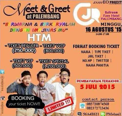 Meet & Greet dengan CJR di Palembang CJR2