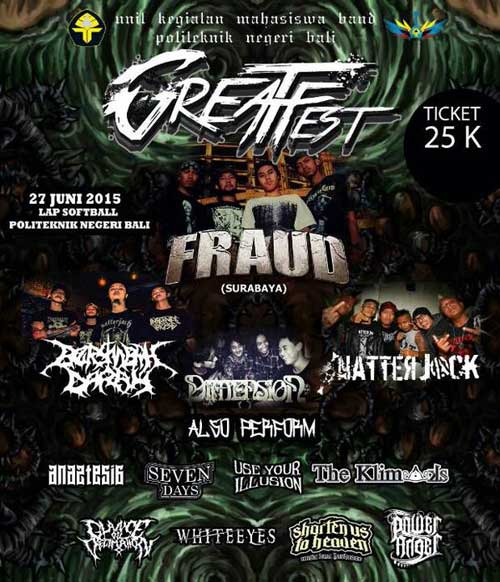 Konser Musik Keras GreatFest di Bali GreatFest2
