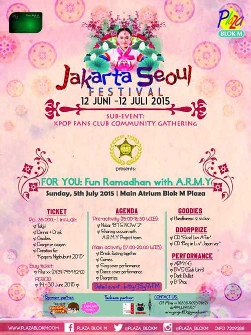 Kpop Dance & Sing Cover Competition di Blok M Plaza Jakarta_Seoul_Festival_2015_2New