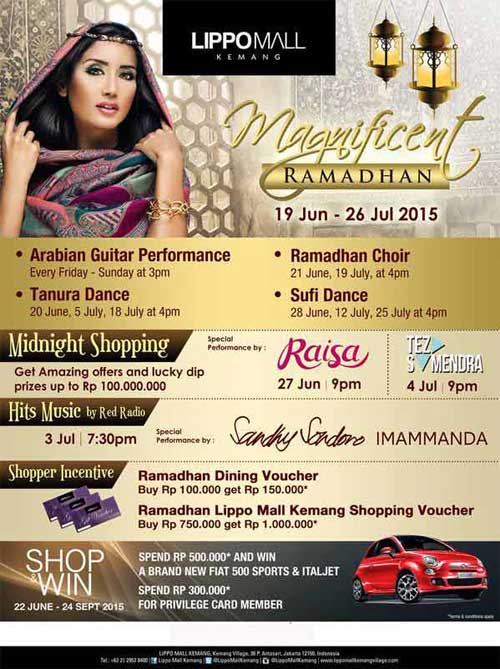 Raisa di Midnight Shopping Lippo Mall Kemang Magnificent_Ramadhan2