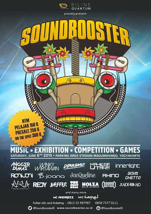 Soundbooster 2015 Digelar di Yogyakarta SOUNDBOOSTER2