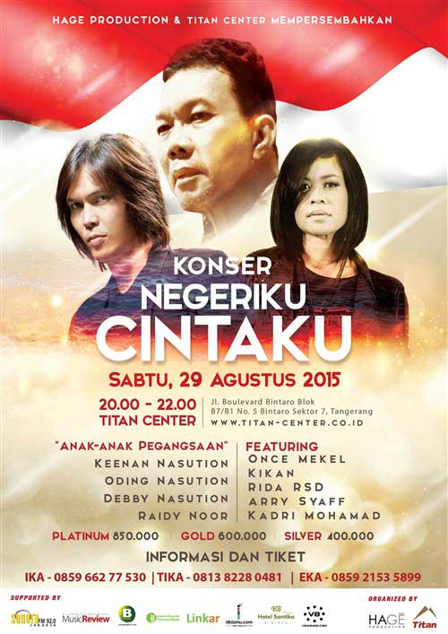 Penampilan Once Mekel di Konser Negeriku Cintaku Negeriku-Cintaku2