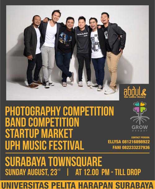 Abdul and The Coffee Theory di Festival Musik UPH UPH-Festival-Musik2