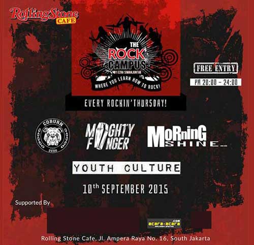 Penampilan Mighty Finger di The Rock Campus Acara-The-Rock-Campus2
