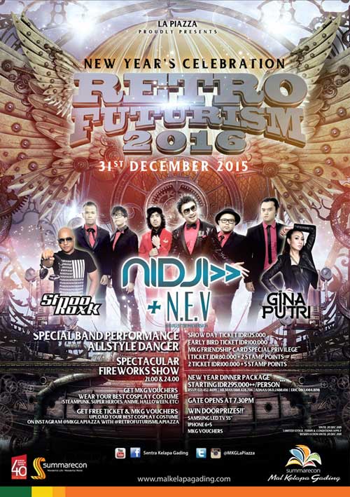 Nidji Meriahkan Retrofuturism Retrofuturism-di-La-Piazza-Summarecon-Kelapa-Gading_2