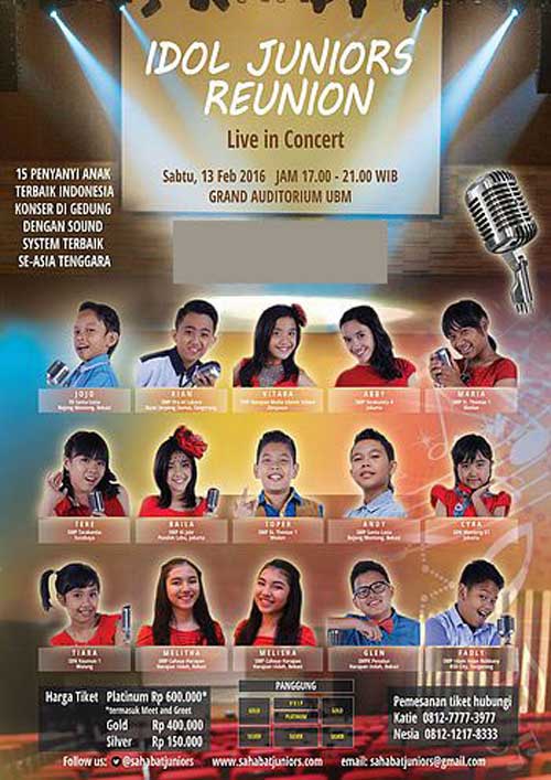Aksi Kontestan Indonesian Idol Junior yang Akan Bikin Harimu Semakin Ceria Konser-Reuni-Idol-Junior_2