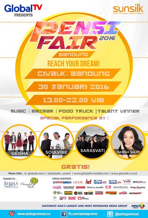 Buat Yang Lagi Bete, Datang deh Ke Acara Gratis di Bandung Ini! Pensi-Fair-2016,-Acara-Hiburan-Gratis-Yang-Harus-Kamu-Datangi_2