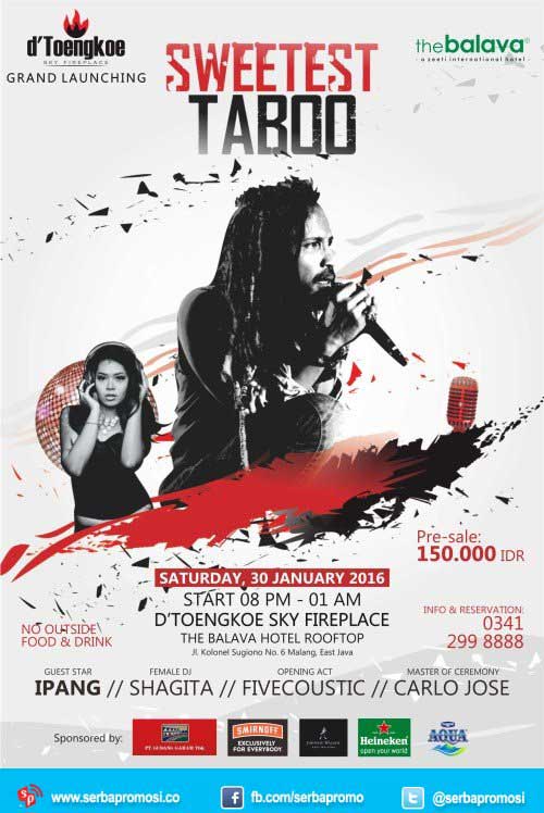 Ipang Jadi Bintang Tamu di Konser Sweetest Taboo Malang sweet_taboo_ipang_2