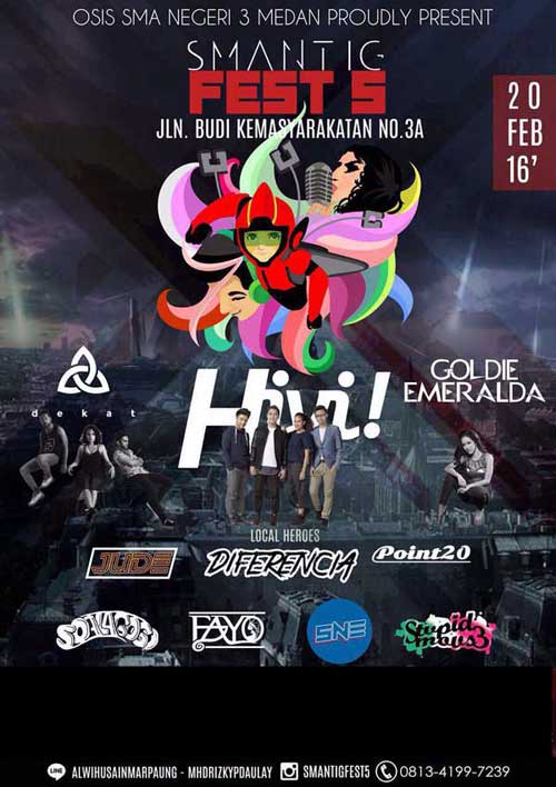 Hivi! Meriahkan Pentas Seni SMANTIGFEST 5 Medan Hivi!-Meriahkan-Pentas-Seni-SMANTIGFEST-5-Medan_2