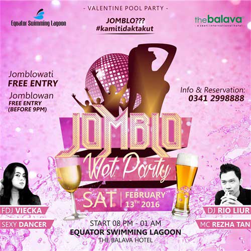 Jomblo Wet Party untuk Para Jomblo di Malang Jomblo-Wet-Party,-Pesta-Valentine-Para-Jomlo-di-Malang_2