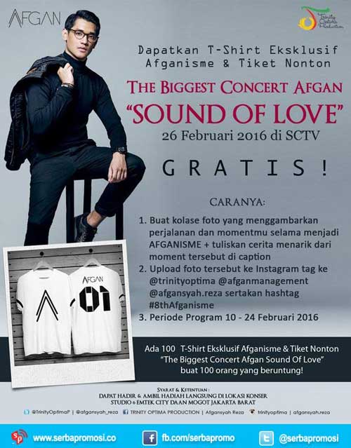 The Biggest Concert Afgan 2016, Konser GRATIS Buat Penggemar Afgan The-Biggest-Concert-Afgan-2016,-Konser-GRATIS-Buat-Penggemar-Afgan_2