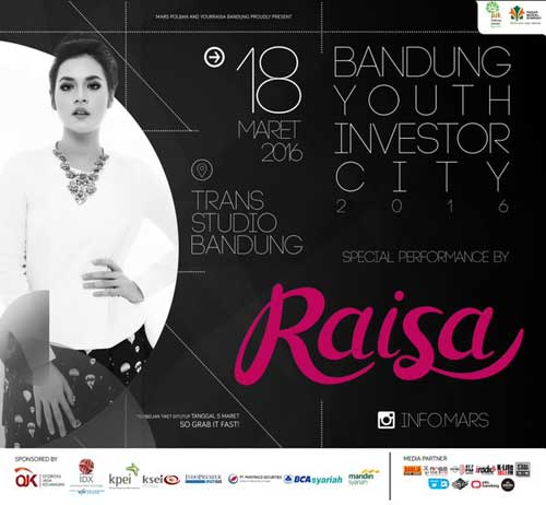 Raisa Meriahkan Bandung Youth Investor Bandung-Youth-Investor-City-With-Raisa_2