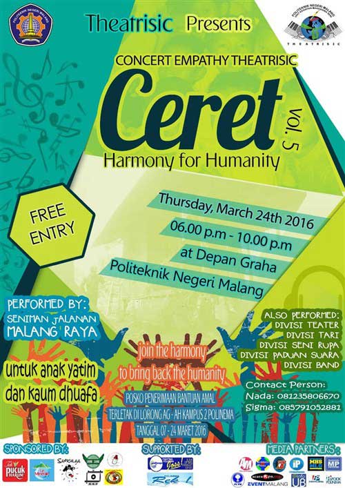 Concert Empathy Theatrisic CERET Vol.5 “Harmony for Humanity” dari Polinema Malang Concert-Empathy-Theatrisic-CERET-Vol.5-“harmony-for-Humanity”-dari-Polinema-Malang_2