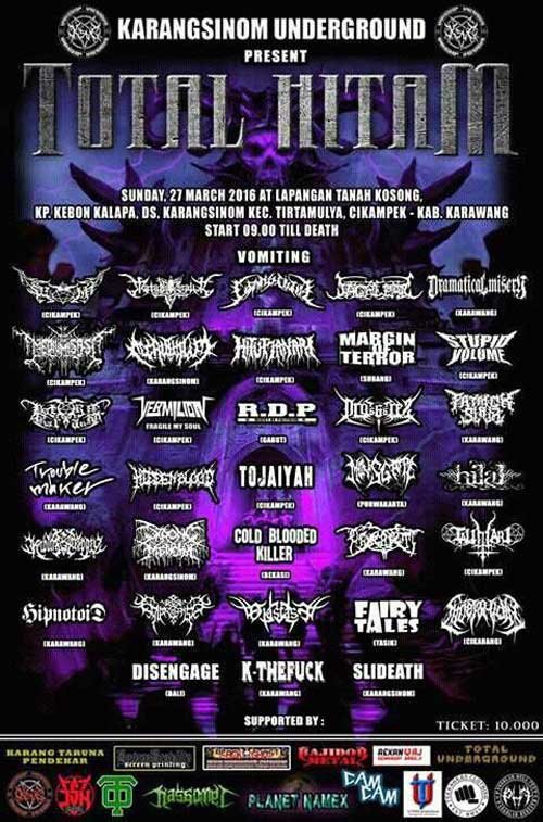 Karangsinom Underground Gelar Total Hitam 2 di Cikampek Karangsinom-Underground-Gelar-Total-Hitam-2-di-Cikampek_2
