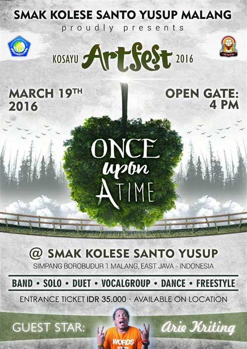 Kosayu Art Fest 2016 “Once Upon A Time” di SMAK Kolese Santo Yusup, Malang Kosayu-Art-Fest-2016-“Once-Upon-A-Time”-di-SMAK-Kolese-Santo-Yusup,-Malang_2