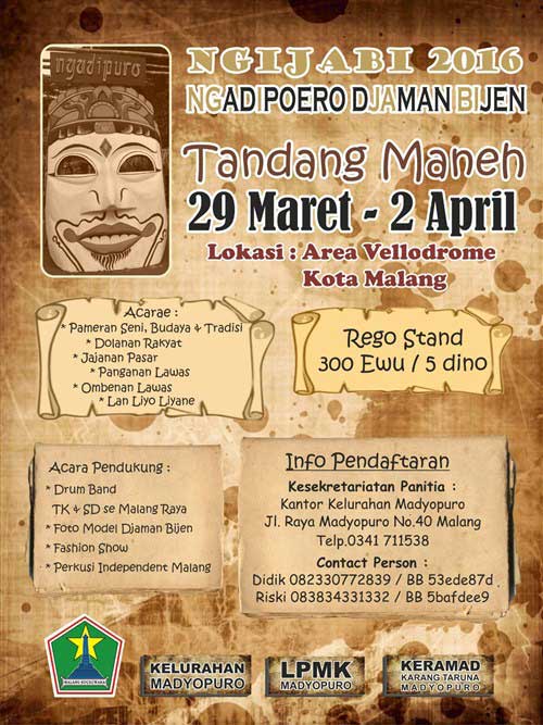 Permainan Perkusi Akan Pecahkan Rekor Muri di Ngijabi Permainan-Perkusi-Akan-Pecahkan-Rekor-Muri-di-Ngijabi-2016-Ngadipoero-Djaman-Bijen_2