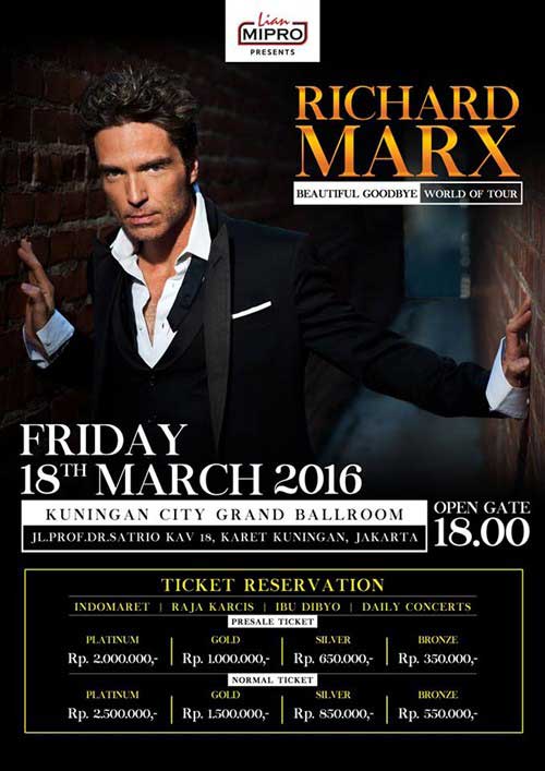 Richard Marx “Beautiful Goodbye” World of Tour di Kuningan City Richard-Marx-“Beautiful-Goodbye”-World-of-Tour-di-Kuningan-City_2