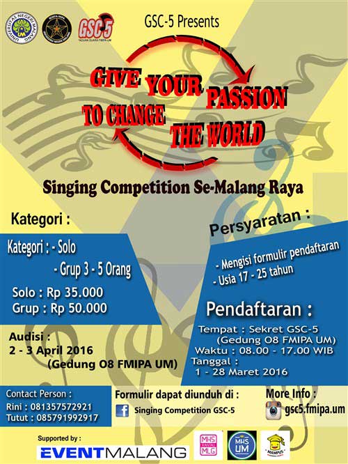 Tunjukkan Bakat Menyanyimu di Singing Competition Gema Suara Cipta 5 FMIPA UM 2016 Tunjukkan-Bakat-Menyanyimu-di-Singing-Competition-Gema-Suara-Cipta-5-FMIPA-UM-2016_2