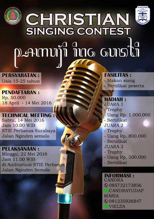 Ayo Ikutan Christian Singing Contest di STIE Perbanas Surabaya Ayo-Ikut-Christian-Singing-Contest-di-STIE-Perbanas-Surabaya_2