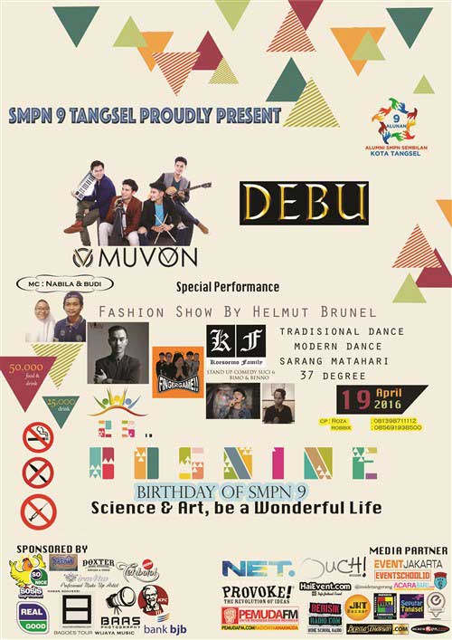 Debu dan Muvon Meriahkan HUT SMPN 9 Tangsel Debu-dan-Muvon-Meriahkan-HUT-SMPN-9-Tangsel_2