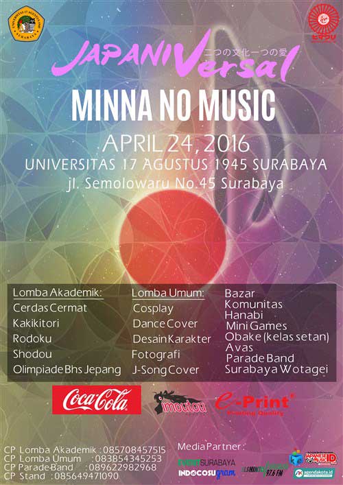 Festival Budaya Jepang Minna No Music di Untag Surabaya Festival-Budaya-Jepang-Minna-No-Music-di-Untag-Surabaya_2