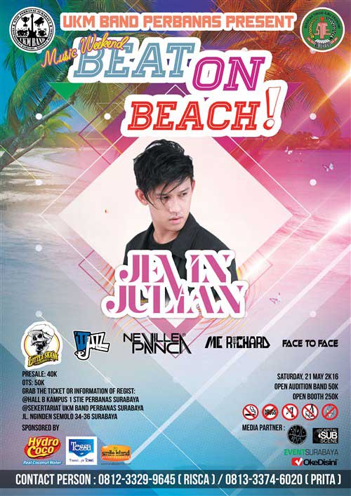 Jevin Julian Guest Star di Beat On Beach Jevin-Julian-Guest-Star-di-Beat-On-Beach_2
