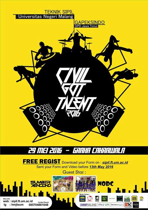 Universitas Negeri Malang Selenggarakan Kompetisi Civil Got Talent Universitas-Negeri-Malang-Selenggarakan-Kompetisi-Civil-Got-Talent_2