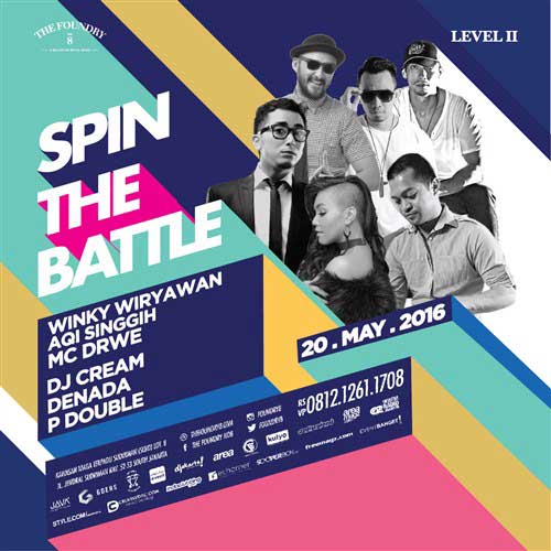 Winky Wiryawan Meriahkan Spin The Battle Winky-Wiryawan-Meriahkan-Spin-The-Battle_2a