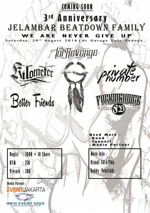 Tonton For Revenge di 3rd Anniversarry JBF For-Revenge-Menggebrak-Panggung-Musik-3rd-Anniversarry-JBF_2