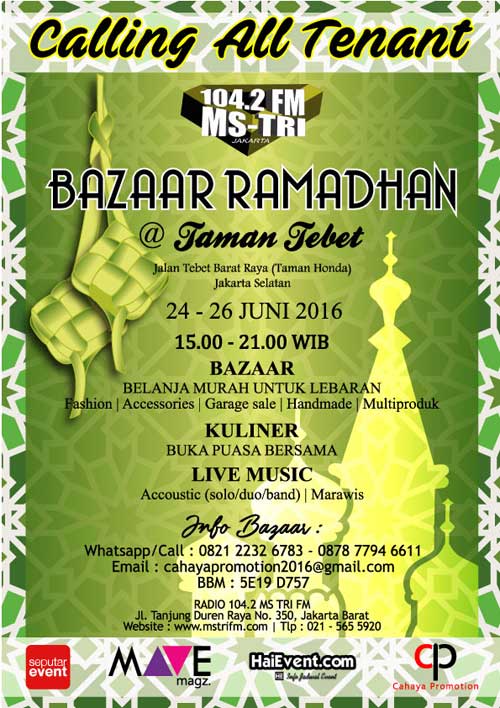 Ngabuburit di Bazaar Ramadhan Tebet, Belanja Sambil Lihat Penampilan Band & Marawis Ngabuburit-di-Bazaar-Ramadhan-Tebet,-Belanja-Sambil-Lihat-Penampilan-Band-&-Marawis_2