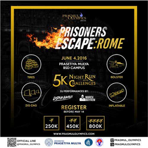 DJ Performance Dipha Barus di PrasMul Olympics PrasMul-Olympics-Persembahkan-Prisoners-Escape-Rome_2a