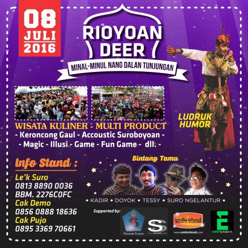 Rioyoan Deer minal minul nang Tunjungan Dengerin Keroncong Gaul Rioyoan-Deer-minal-minul-nang-Tunjungan,-Ojo-lali_2