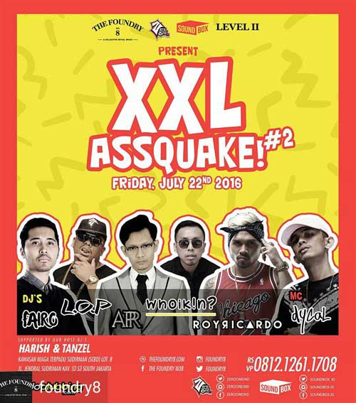 Host DJ's Harish & Tanzel Meriahkan XXL Assquake #2 Host-DJ's-Harish-&-Tanzel-Meriahkan-XXL-Assquake-#2_2