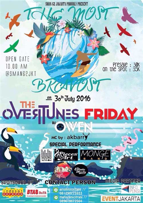 The Overtunes & DJ Owen Hibur The Most Bravo SMAN 62 Jakarta The-Overtunes-&-DJ-Owen-Hibur-The-Most-Bravo-SMAN-62-Jakarta_2A