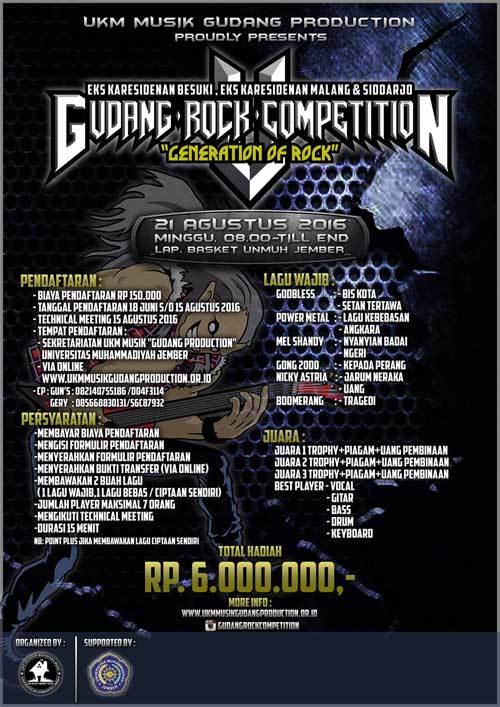 Universitas Muhammadiyah Jember Gelar Gudang Rock Competition Universitas-Muhammadiyah-Jember-Gelar-Gudang-Rock-Competition_2a
