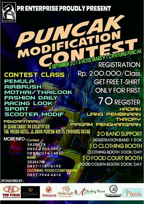 Aksi Panggung Band Lokal Ramaikan Puncak Modification Contest 2016 Aksi-Panggung-Band-Lokal-Ramaikan-Puncak-Modification-Contest-2016_2