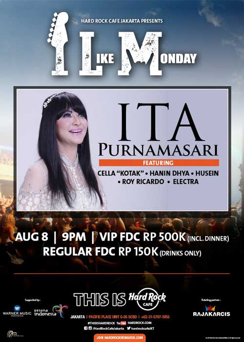 Ita Purnamasari di I Like Monday Hard Rock Cafe Ita-Purnamasari-Meriahkan-I-Like-Monday-Hard-Rock-Cafe-Jakarta_2