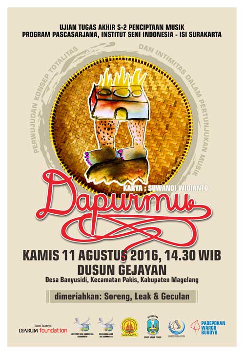 Pertunjukan Musik "Dapurmu" Kolaborasi Musik Rodad Magelangan & Musik Kentrung Sidoarjo Pertunjukan-Musik-Dapurmu-Kolaborasi-Musik-Rodad-Magelangan-&-Musik-Kentrung-Sidoarjo_2