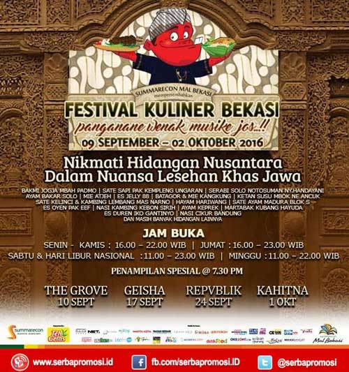 The Groove & Geisha Bintang Tamu di Festival Kuliner Bekasi the-groove-geisha-bintang-tamu-di-festival-kuliner-bekasi_2