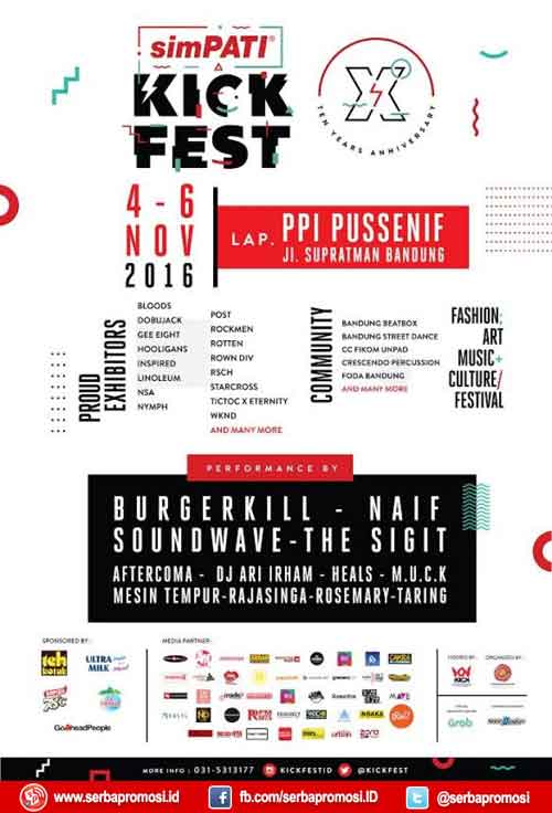 Naif & Burgerkill Hibur Pengunjung Simpati Kick Fest Bandung naif-burgerkill-panaskan-panggung-musik-di-simpati-kick-fest-bandung_2
