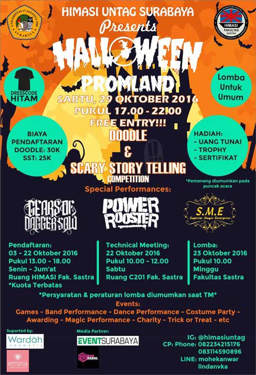 Power Rooster Getarkan Halloween Promland Untag Surabaya power-rooster-getarkan-halloween-promland-untag-surabaya_2